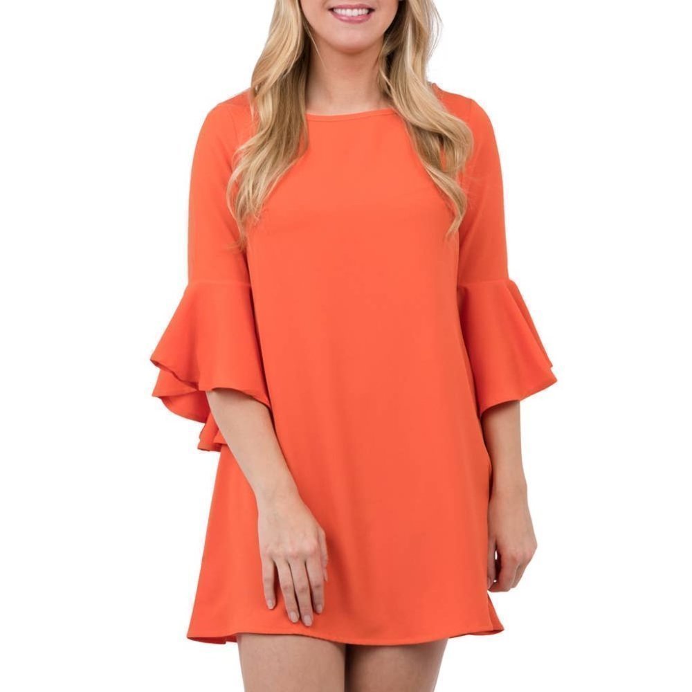NEW Hoda Dress- Orange